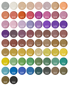 Hot New Makeup Custom Logo Pressed Powder Eye Shadows Pallet <strong>Gold</strong> Matte Shimmer <strong>Glitter</strong> Gift DIY Palette Private Label <strong>Eyeshadow</strong> - Product Image 1