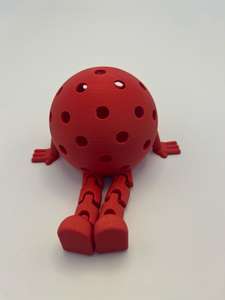 Nuovi prodotti transfrontalieri <span class=keywords><strong>Pickleball</strong></span> periferici <span class=keywords><strong>Mini</strong></span> portachiavi palla ciondolo zaino sportivo piccolo regalo luminoso 74mm 25g - Product Image 6