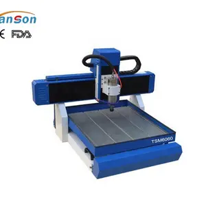 Factory Verkoop Mini Cnc Router TSM6060 Meubelen Houtsnijwerk Machine Desktop Voor Reclame