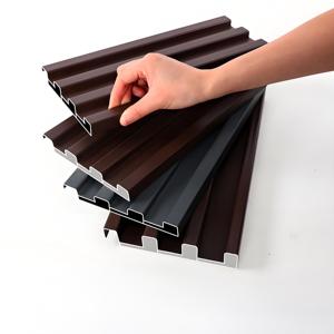 แผ่นหลังคาอลูมิเนียมฉนวนกันความร้อนภายนอกอาคาร แผ่นโพ<span class=keywords><strong>ล</strong></span>ียูรีเทน แผ่นแซนวิชโลหะกันไฟ โรงงานจีน - Product Image 6