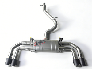 Système d'échappement sport racing en acier inoxydable sur mesure pour Audi TT/<span class=keywords><strong>TTS</strong></span> 2.0T <span class=keywords><strong>Mk2</strong></span> Mk3 avec soupape et silencieux, télécommande - Product Image 2