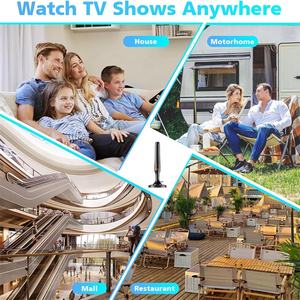 <span class=keywords><strong>Antena</strong></span> de <span class=keywords><strong>TV</strong></span> Portátil <span class=keywords><strong>para</strong></span> Interiores/Exteriores, <span class=keywords><strong>Antena</strong></span> <span class=keywords><strong>Digital</strong></span> Terrestre UHF de Alta Potencia <span class=keywords><strong>para</strong></span> Uso en el Hogar y al Aire Libre - Product Image 5