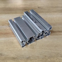 Profils en aluminium extrudé anodisé sur mesure de qualité supérieure, fabriqués en Chine, avec rainures en T, pour usage industriel