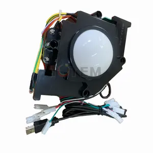 USB Trackball with White Ball Coin Operated Games and Arcade Game Machine Compatible with PC