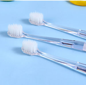 Fabricante <span class=keywords><strong>de</strong></span> cepillo <span class=keywords><strong>de</strong></span> <span class=keywords><strong>dientes</strong></span> para adultos con mango <span class=keywords><strong>de</strong></span> dibujos animados <span class=keywords><strong>transparente</strong></span> a <span class=keywords><strong>precio</strong></span> <span class=keywords><strong>de</strong></span> fábrica para uso doméstico - Product Image 4