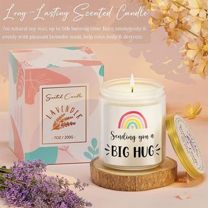 Set de Regalo de Lujo para Mujer 2023: Vela Aromática, Vaso, Manta y Bombas de Baño para un Spa Relajante y Cuidado Personal (Ideal para Regalar en Momentos de Recuperación) - Product Image 3