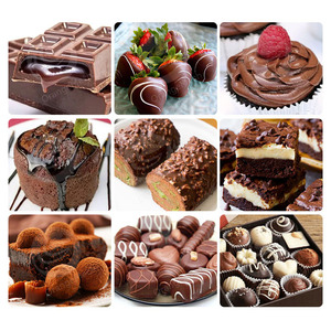 ORME Comercial Portátil 150kg Velocidad Eléctrica Tanque Pot Chocolate Melt Machine con Enrober - Product Image 6