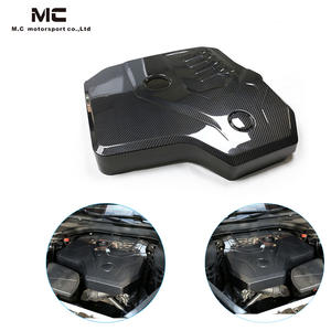 Couvercle de moteur sec en fibre de carbone pour Bmw G20 G22 G23 G26 <span class=keywords><strong>318i</strong></span> 330i G30 525i 530i G42 G01 G02 2018 + Capots de moteur avant extérieurs - Product Image 1