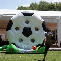 Clair jeu de Football gonflable d'extérieur, avec crampons, pour balles