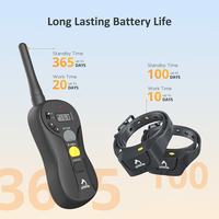 Top Sell Wiederauf lad bares Hundes chock halsband Beep Vibration Shock Trainings modi 3000 Ft Remote Range Hunde trainings halsband für große Hunde