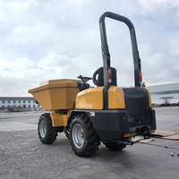 Nouveau Tracteur Mini-Dumper Diesel Euro 3 à Conduite à Gauche 1 Tonne 4x4, Meilleures Ventes, Prix Public