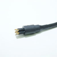 Connecteur Électrique Submersible Seacon Subconn MCIL6M 6P Micro Circulaire Série Bulkhead, Mâle, pour Assemblage Humide, Monocœur, pour Applications Sous-Marines en Profondeur (7000m)