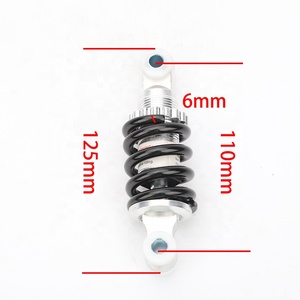 <span class=keywords><strong>Amortisseur</strong></span> réglable de vélo de vélo de haute qualité de 110mm pour 47cc 49CC Super Minimoto ATV Scooter électrique Mini vélo de poche - Product Image 2