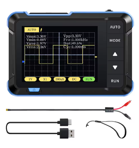<span class=keywords><strong>Osciloscopio</strong></span> <span class=keywords><strong>Digital</strong></span> Portátil Mini DSO152, Medición de Voltaje de 400V, Calibración de Onda Cuadrada de 1Khz, Ajuste Automático - Product Image 2