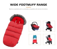 Gigoteuse d'hiver universelle portable et pliable rembourrée pour bébé, sac de couchage chaud pour bébé