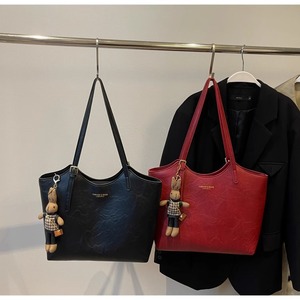 Sacs fourre-tout de luxe de grande taille pour femmes, style vintage, fermeture éclair, matériau PU, bandoulière unique, sac à bandoulière, organisateur de voyage, tout - Product Image 4