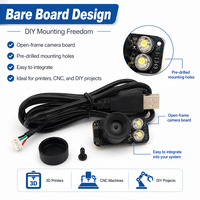 Kamera USB Pengganti untuk Printer 3D Anycubic Kobra 3 K3C K3M 1080P Webcam Bare Board UVC Plug and Play Monitor Jarak Jauh