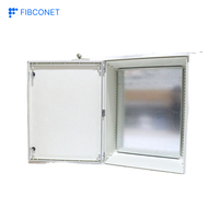 Kotak Distribusi Serat Optik FTTH SMC PC+ABS IP66 Tahan Api Isolasi Fiberglass Kabinet Listrik POE/GSM/TCP CE