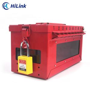 Boîte de verrouillage de gestion de groupe LOTO en métal robuste de haute sécurité Station d'étiquetage de sécurité portable avec <span class=keywords><strong>Lockey</strong></span> - Product Image 6