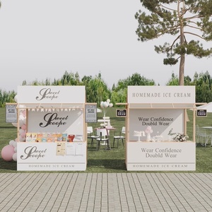 Farm Market Stall Tent <strong>Food</strong> Street Snack <strong>Stand</strong> Outdoor Market Event Stall Portable Street <strong>Stand</strong> - Product Image 2