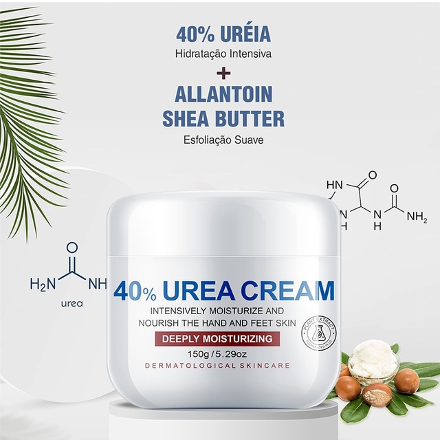 40% Urea Cream for E-commerce Fragrance-Free Moisturizing Anti-dry Hand with Jar