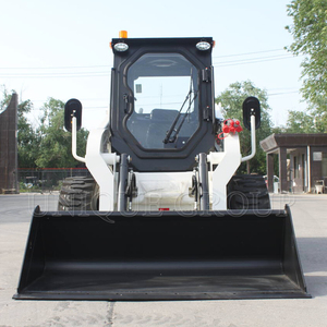 Nhà Máy ổ bánh xe Skid Steer loader với xô răng mini loader với xi lanh thủy lực 1 năm bảo hành - Product Image 5