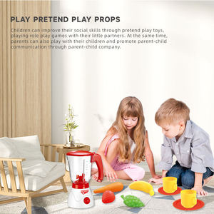 Juguete de Cocina Educativo para Niños Mayores de 3 Años, Juego de Jugos de Juguete con Licuadora Desmontable y Frutas, Juguete de Imitación Más Vendido - Product Image 3