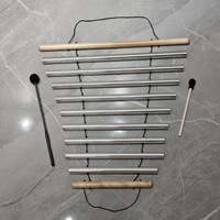 Healing Percussion Instrument Hand-operated Sound Beam Rotation Bell Tube Wind Chime