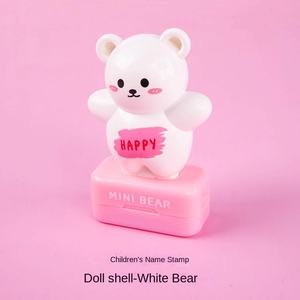 Venta al por mayor Chen Fu Oficina lindo oso nubes patrón <span class=keywords><strong>sello</strong></span> fotosensible <span class=keywords><strong>ropa</strong></span> Flash <span class=keywords><strong>sello</strong></span> nombre de los niños plástico goma ABS - Product Image 6