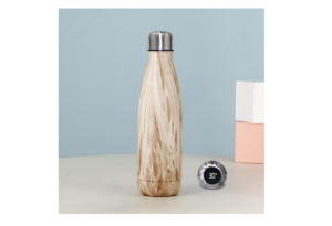 Bouteille de sport moderne en acier inoxydable à double paroi isolée sous vide avec affichage numérique de la température, anti-fuite, gobelet à boire pour la randonnée - Product Image 4