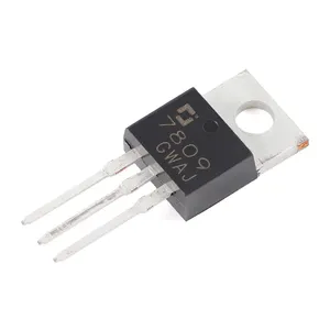 CJ7809 TO-220 9V 1.5A three terminal positive voltage regulator regulator regulator chip Integrated circuits - electronic