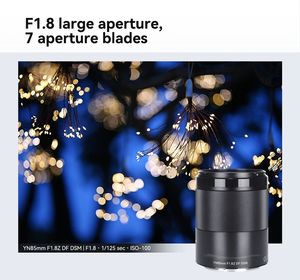 Yongnuo YN 1.8Z <span class=keywords><strong>85</strong></span>มม. Df DSM เต็มเฟรมออโต้โฟกัสเลนส์รูรับแสงขนาดใหญ่สำหรับเลนส์ NIKO สำหรับกล้อง <span class=keywords><strong>Nikon</strong></span> <span class=keywords><strong>85</strong></span>มม. - Product Image 5
