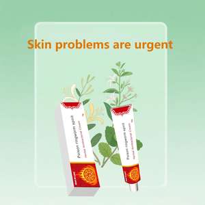 Pasokan OEM grosir krim Herbal yang mengurangi gatal yang disebabkan oleh eksim dan Psoriasis - Product Image 6