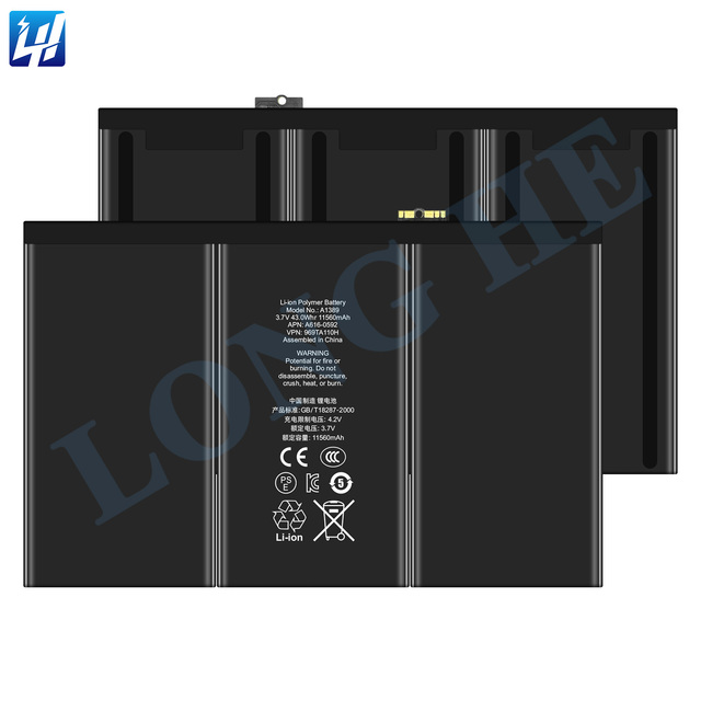 11560mAh Ip3 High Durability Factory Supply Battery for Apple Ipad4 A1416 A1430 A1403 A1389 A1458 A1459 A1460