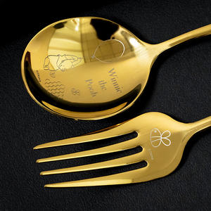 ชุดอุปกรณ์รับประทานอาหารทำจากหนังสแตนเลสพกพาสำหรับเดินทางเป็นมิตรกับสิ่งแวดล้อมออกแบบได้ตามต้องการ - Product Image 4