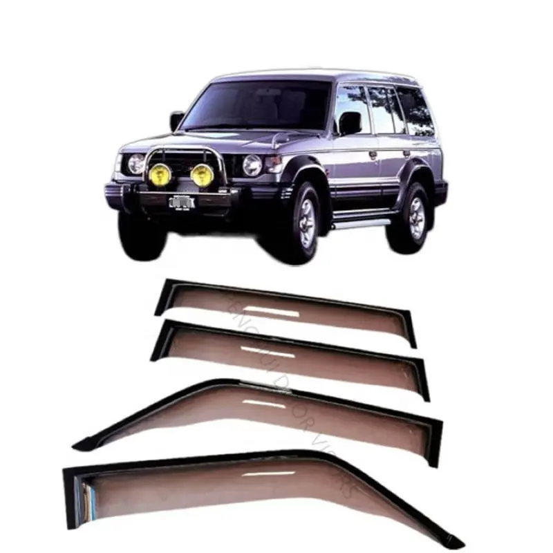 واقي لنوافذ السيارات عالي الجودة, واقي لنوافذ السيارات من نوع V31 عالي الجودة ، يُصمم حسب الطلب ، مناسب لسيارات ميتسوبيشي وباجيرو 1991-1998