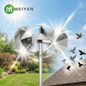 <span class=keywords><strong>Control</strong></span> Profesional <span class=keywords><strong>de</strong></span> <span class=keywords><strong>Plagas</strong></span> para Palomas, Disuasor Giratorio Reflectante para Exteriores, Repele Palomas - Product Image 1