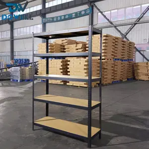 Customized Size Warehouse Racks Heavy Duty Metal Steel Storage Shelves 5 Layer Wire Shelf For Sale Racks Shelves