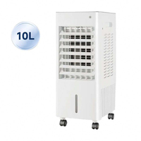 Ventilateur sur pied puissant, compact, silencieux, longue autonomie, rechargeable, refroidissement efficace, climatiseur d'air