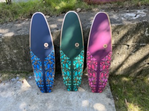 7 plis érable canadien pont en bois sculpture pompage Cruiser Skateboard Surf Skate Skateboard - Product Image 4