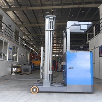 Chariot élévateur électrique JG Reach Stacker avec capacité de levage de 1000 kg/1500 kg/2000 kg, hauteur de levage de 3 à 10 m, chariot à palettes électrique