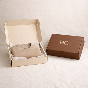 Caja de Envío de Cartón Corrugado para Suéteres, Caja de Correo con Cierre Automático, Flauta B, Logotipo Personalizado, Venta al por Mayor - Product Image 2