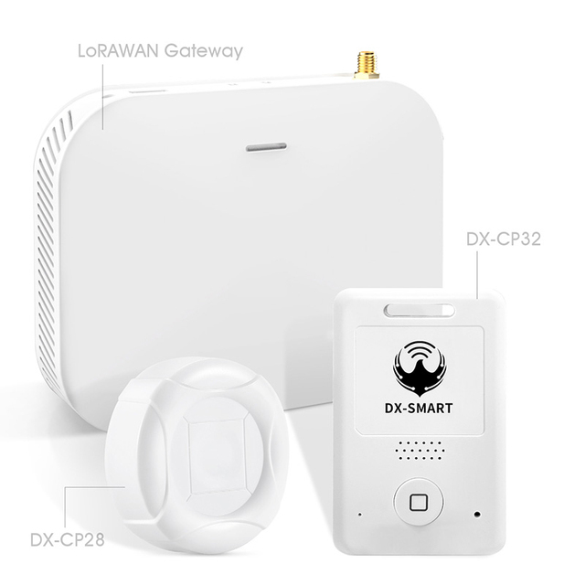 IoT Lorawan Gateway 3km Long Distance Real-time Indoor Positioning tracker Asset Management Bluetooth Beacon Tag tracker