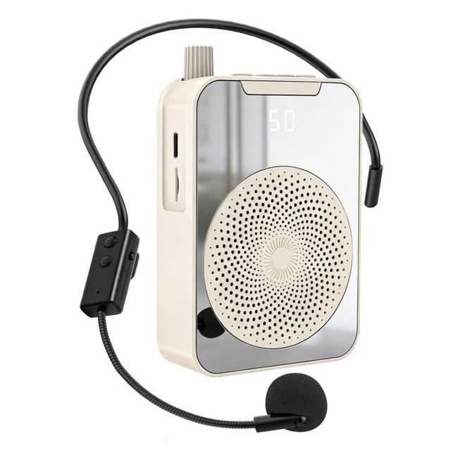 Wholesale PULUZ Portable Wireless Teaching Microphone Voice Amplifier Adjustable Headset Microphone Speaker