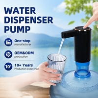 Pompe à eau électrique intelligente portable de qualité supérieure avec chargement USB, en ABS, 20L, pour hôtel (vente en gros)