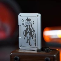 Nouveau Set de Dés Mécaniques Rotatifs Transfrontaliers avec Design Joker, 5 ou 2 Pièces, Dés Technologiques sur Plateau Tournant