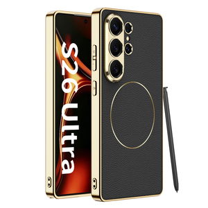Funda para Samsung Galaxy S26 S25 S24 S23 Ultra, Funda Protectora Original GKK con Revestimiento de Cuero y Carga Inalámbrica para S26 Ultra - Product Image 6