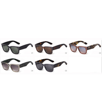 Lunettes de soleil carrées vertes rétro classiques STY24119 pour hommes, design de marque, monture large écaille de tortue vintage pour femmes