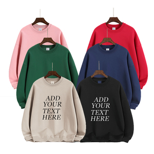 Sudadera de Forro Polar Grueso de 380 g/m² Personalizada para Invierno, Unisex, con Bordado, Impresión de Logotipo, Cuello Redondo, Color Sólido, Alta Calidad - Product Image 4