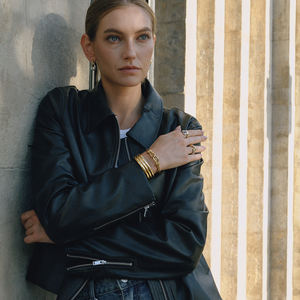 Boucle de <span class=keywords><strong>ceinture</strong></span> Anneau Acier Inoxydable <span class=keywords><strong>Deux</strong></span> Tons Ouvert Réglable Déclaration Tendance Hip Hop Or Argent Punk Rock Vintage Cadeau Femmes - Product Image 6